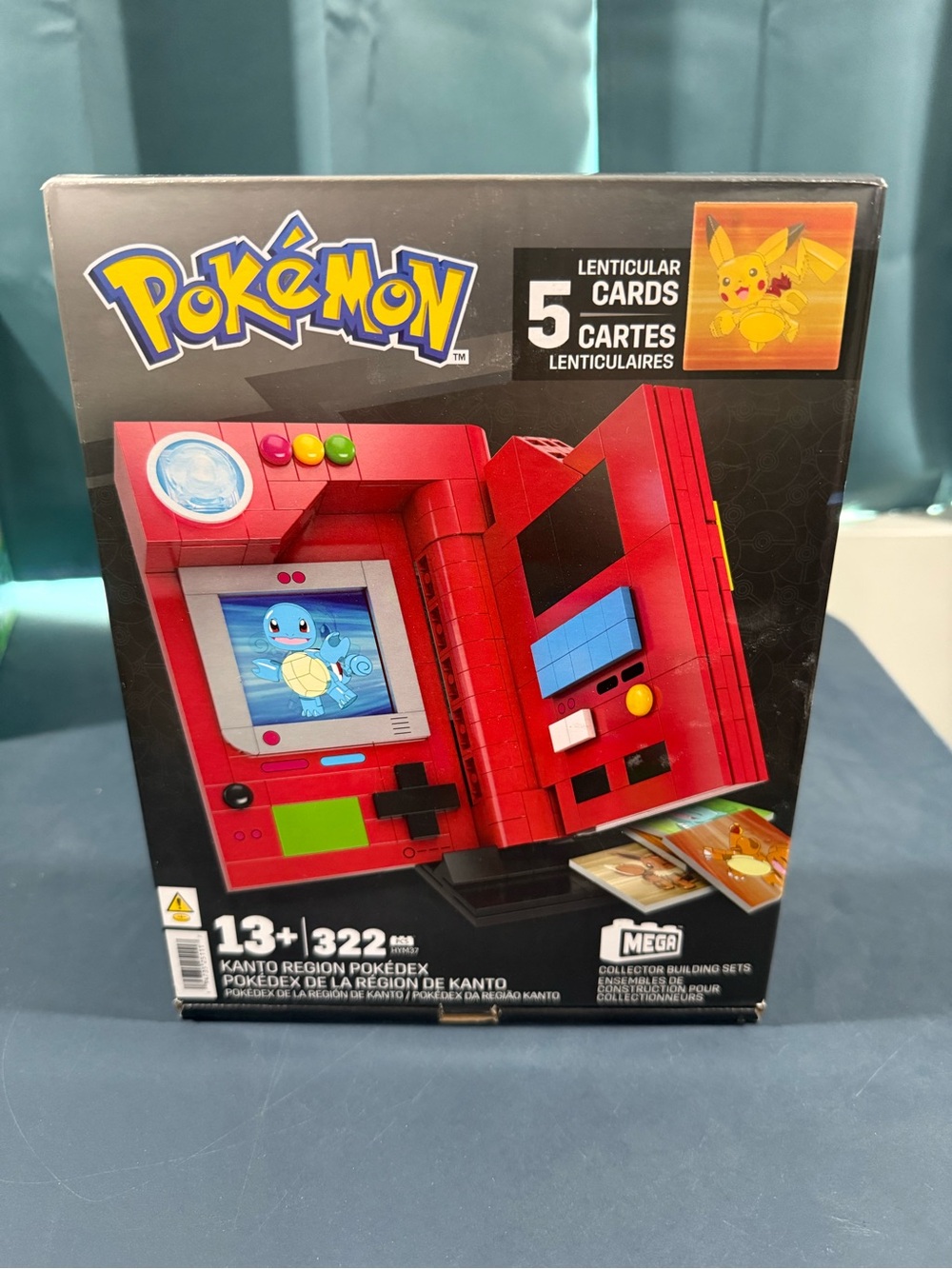 Kanto Region Pokédex Building Set - Red